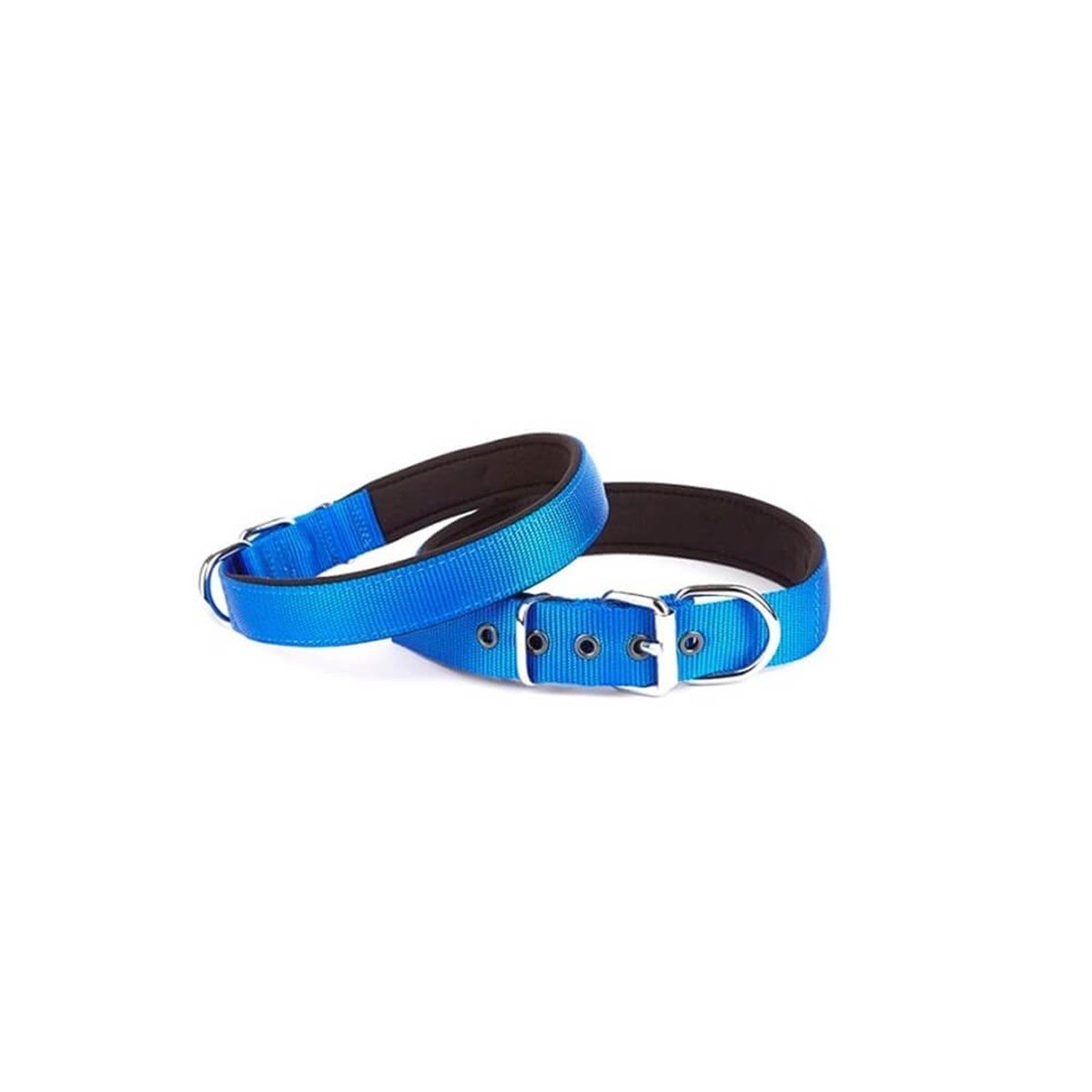 Doggie Konfor Dokuma Köpek Boyun Tasması Mavi 2,5x42-50Cm DSBT2510LROYALBLUE resmi
