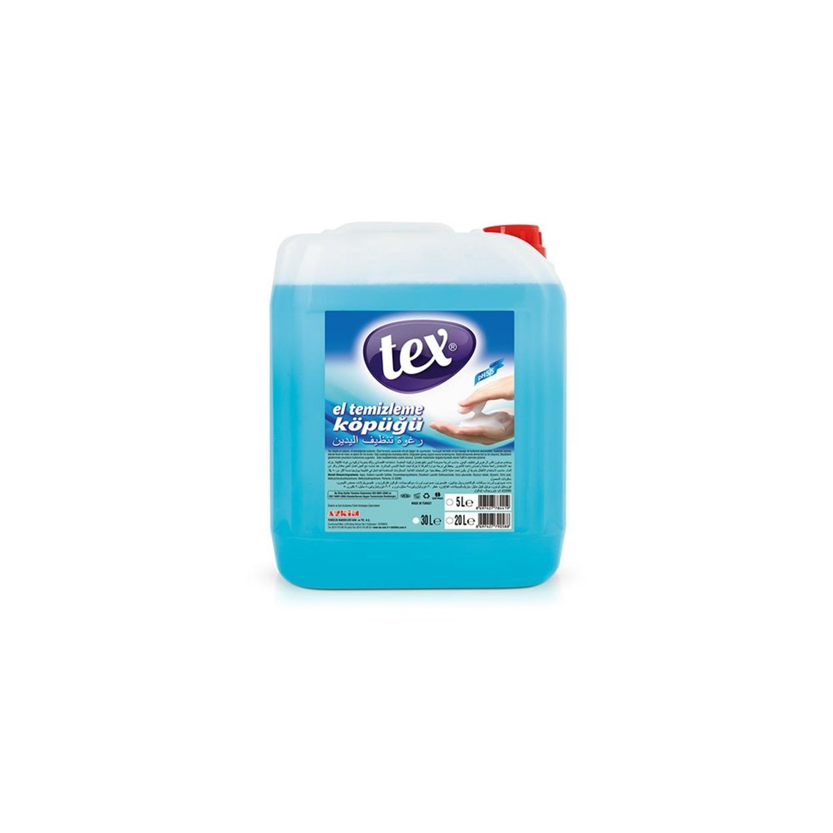 Tex Köpük El Sabunu 5Kg TKH075 resmi