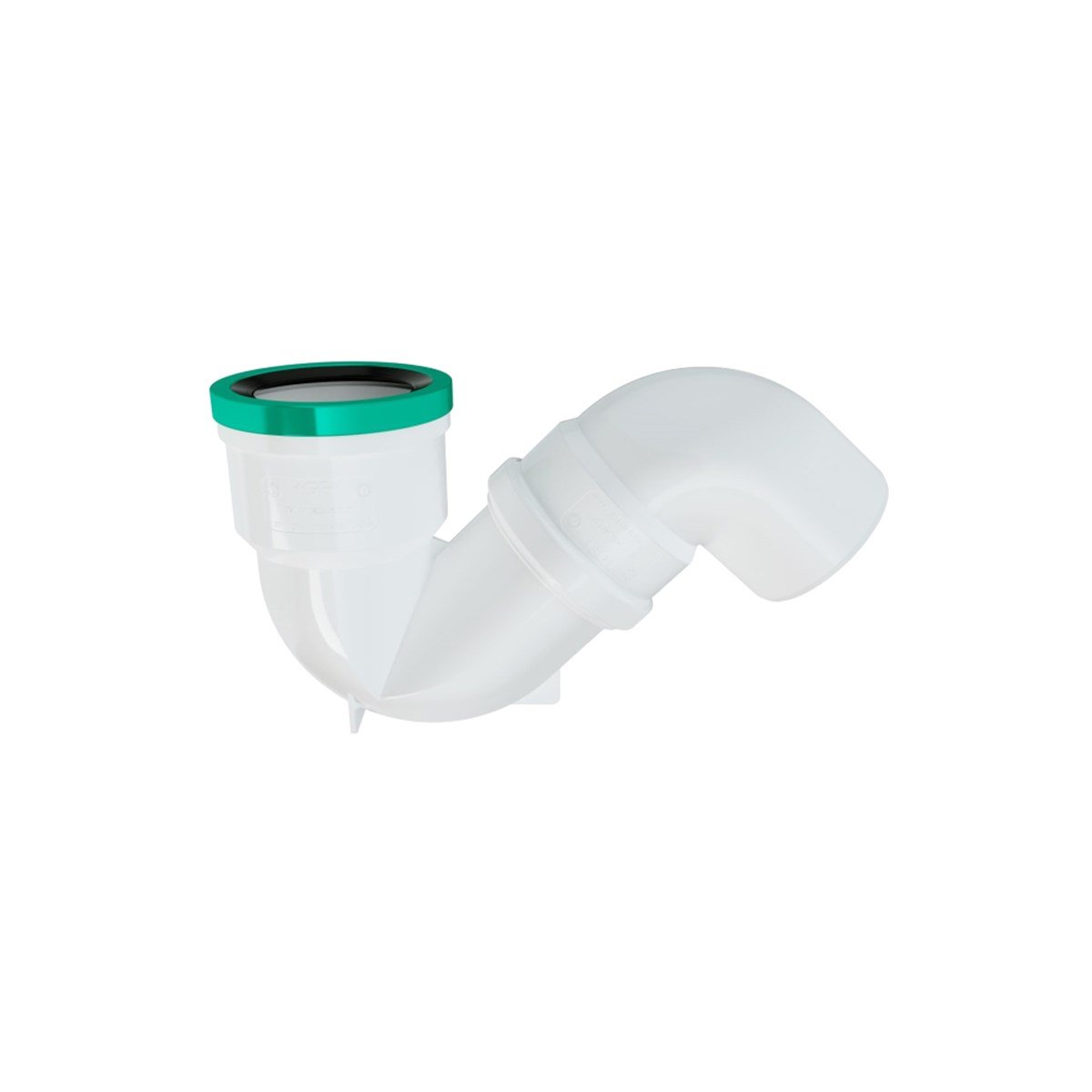 Hakan Plastik Pvc Atık Su Es-S Sifonu 110mm 87,5° 1300611021411 resmi