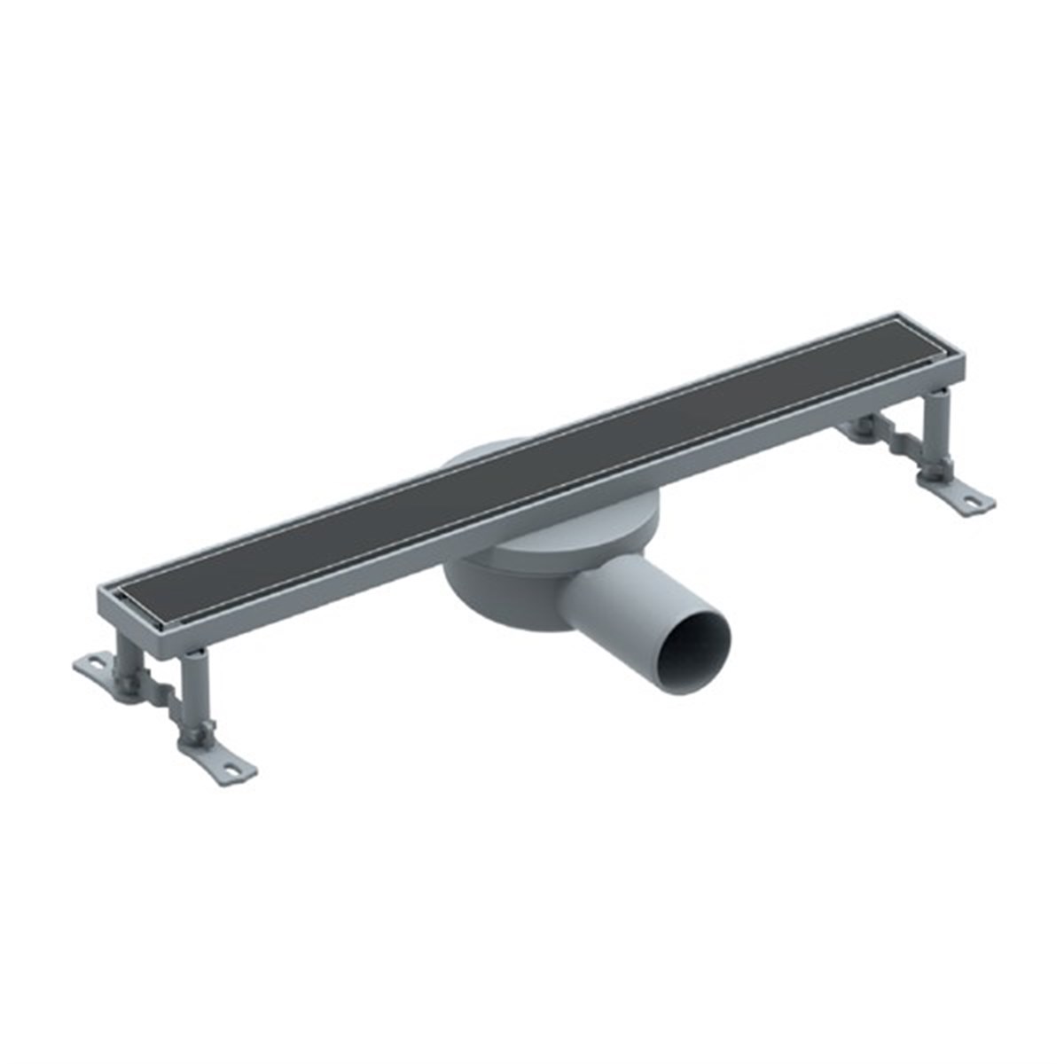 Maxiflow Line Pera Duş Izgarası 40Cm (Boş -Yan Çıkış) 26520 resmi