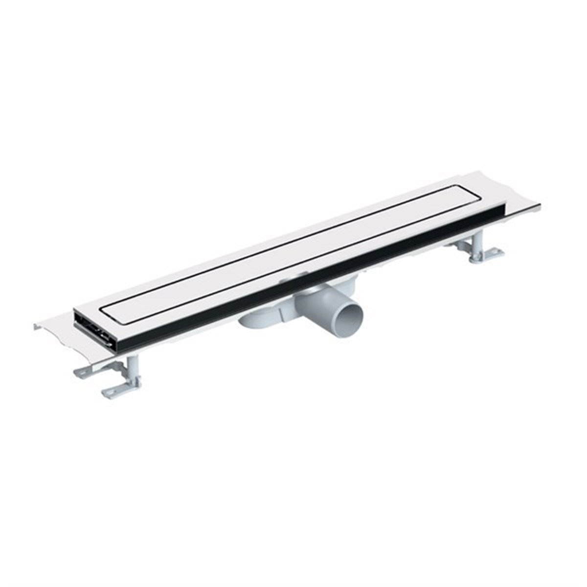 Maxiflow Elit Premium Duş Izgarası 80Cm (Yan Çıkış) 18068 resmi