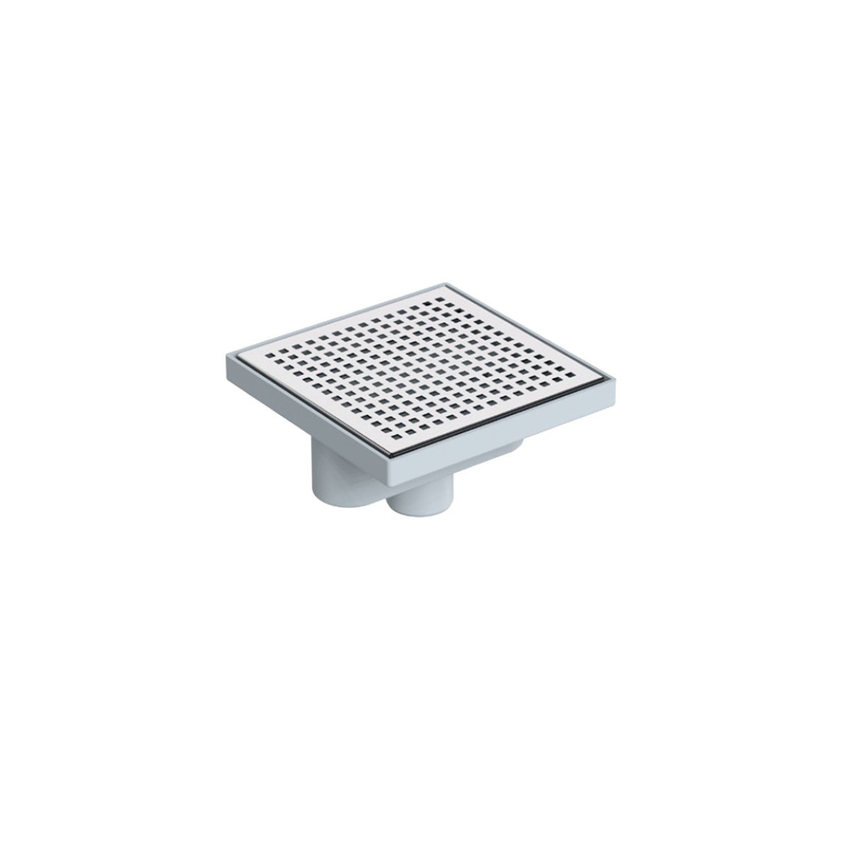 Maxiflow Line Kare Yer Süzgeci 20x20 Cm (Alt Çıkış) 18156 resmi