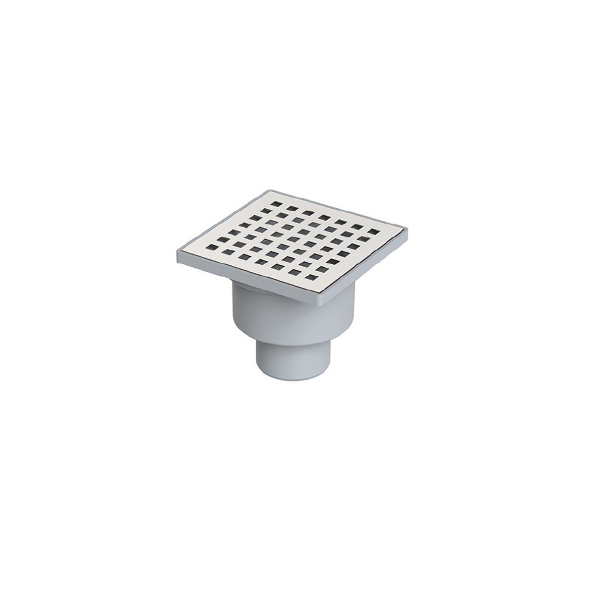 Maxiflow Line Yer Süzgeci 10X10 Ø40 (Alt Çıkış) 13818 resmi