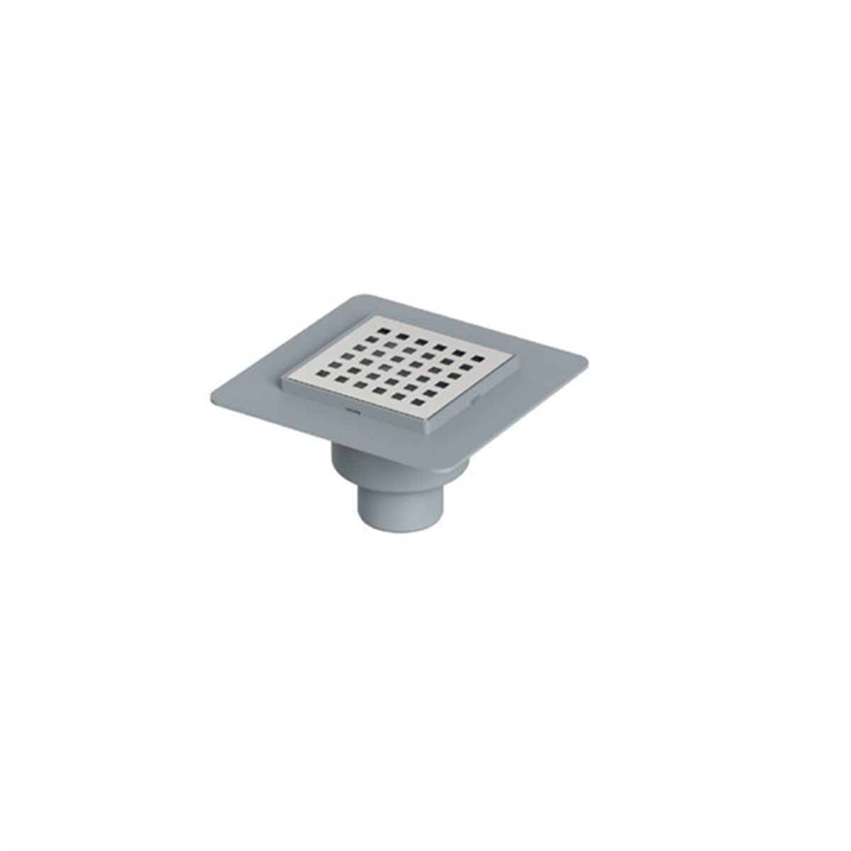 Maxiflow Midi Yer Süzgeci 10X10 Ø70 (Alt Çıkış) 14039 resmi