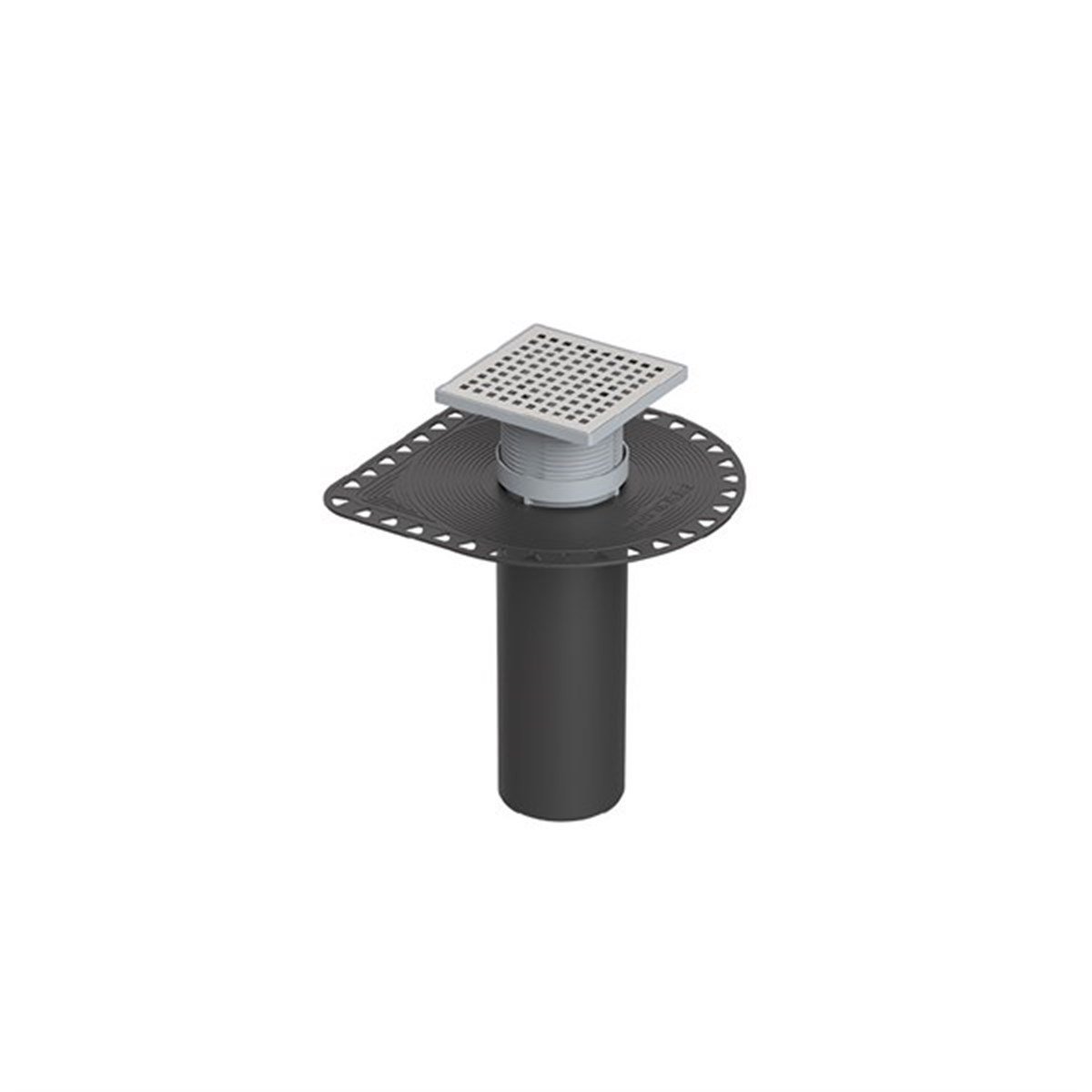 Maxiflow Dik İniş İkiz Gider 15x15 Ø100 Yalıtım Uyumlu Sifon 14407 resmi