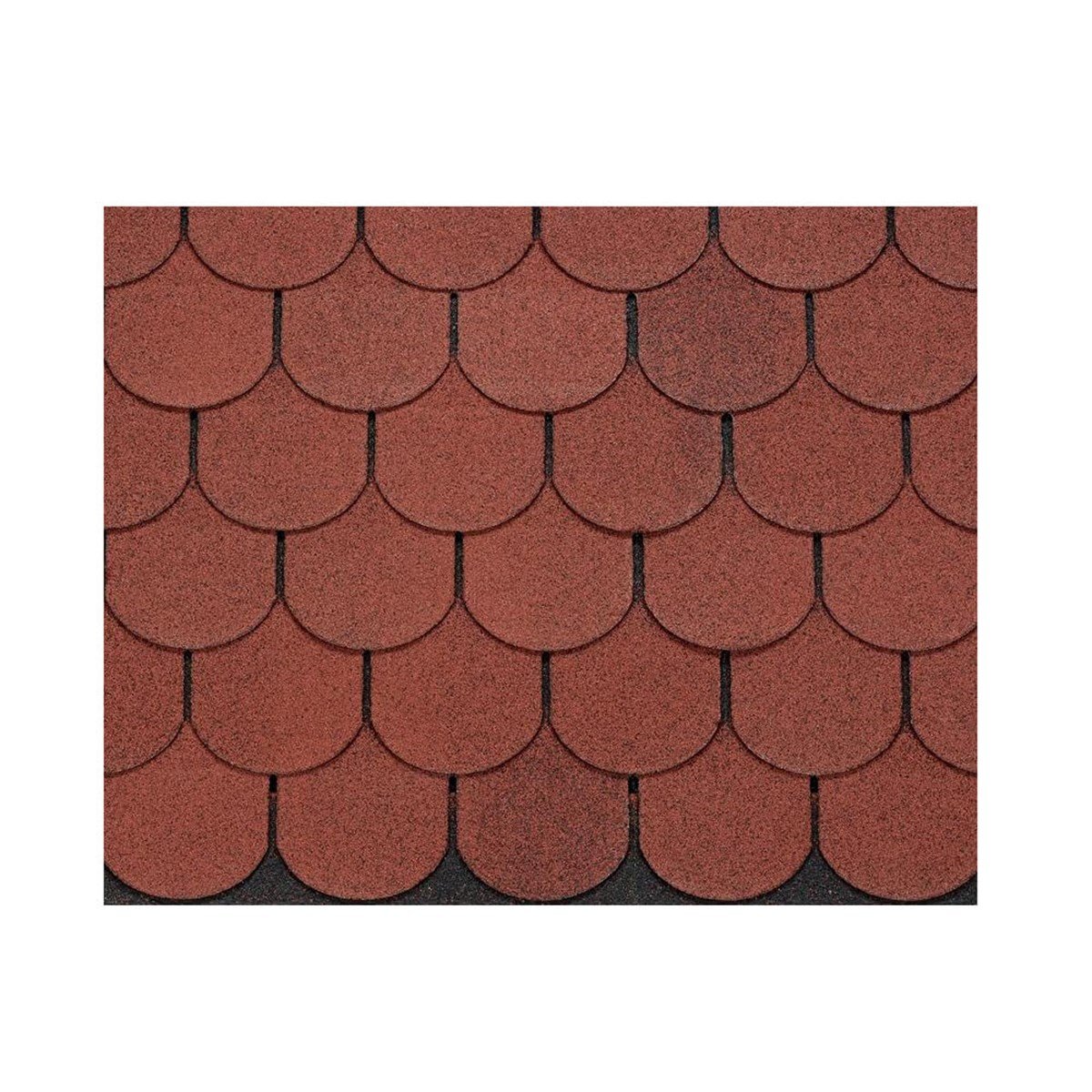 Winroof Yonca Shingle Kırmızı (2,61m2/Paket) resmi