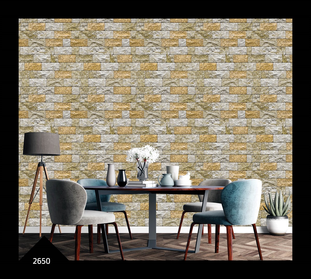Natural Collection Taş Desen Duvar Kağıdı 2650 (5.3 M2) resmi