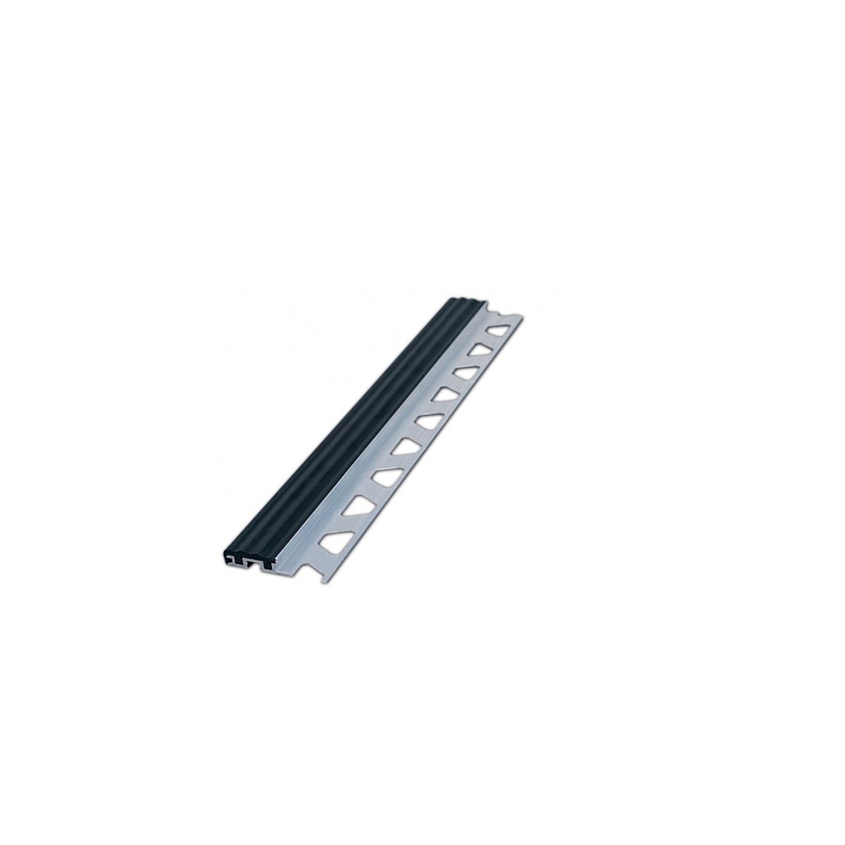 Tesay Pvc Bantlı Merdiven Basamak Profili 8mm Siyah Bapv08 resmi