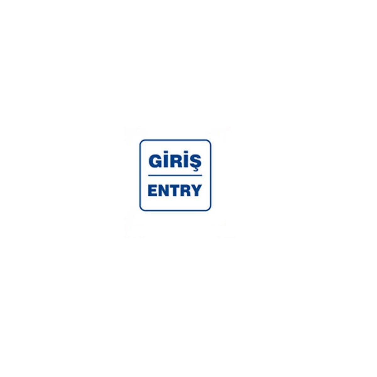 A1-138 Giriş - Entry 12x12 Cm resmi