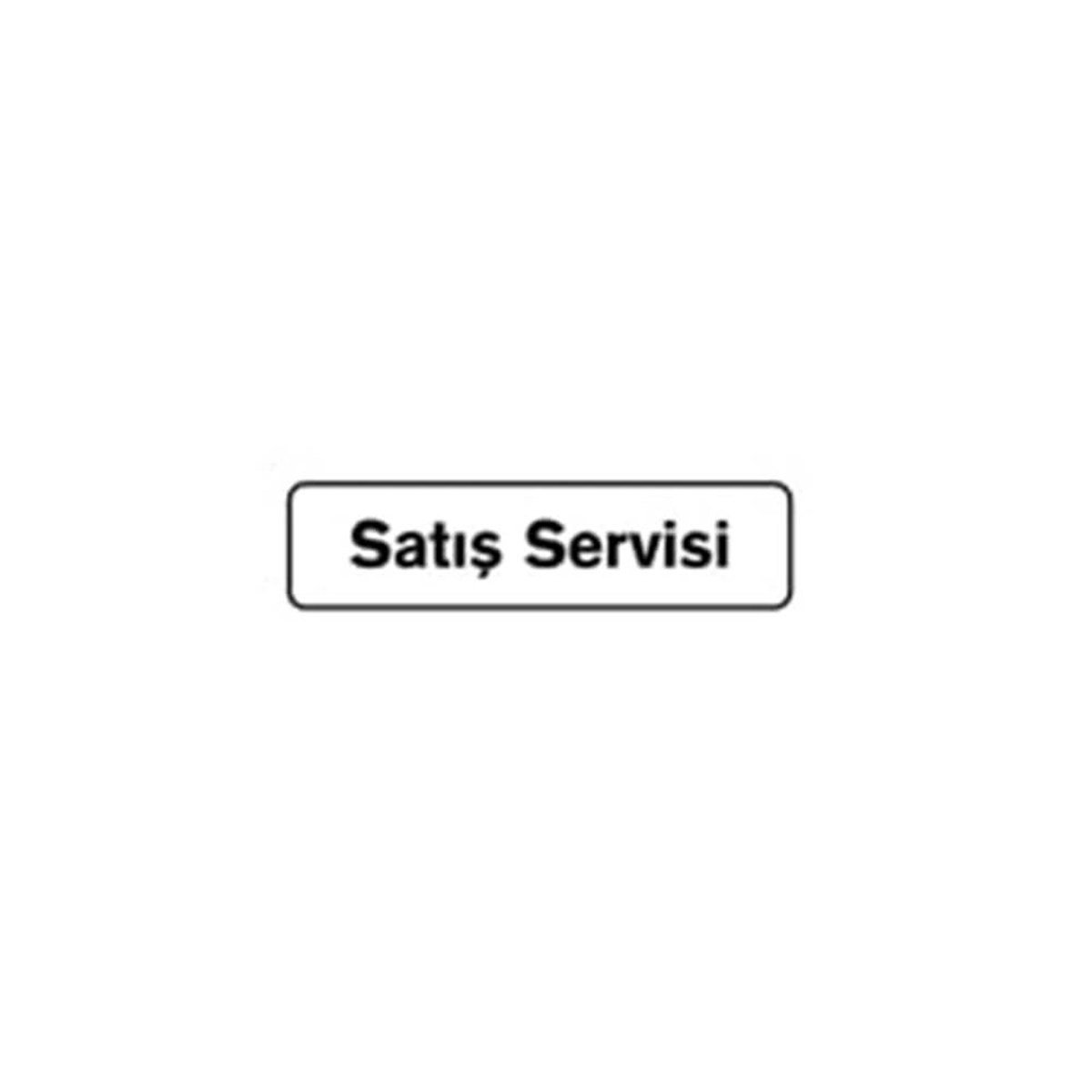 B1-213 Satış Servisi 7,5x25 Cm resmi