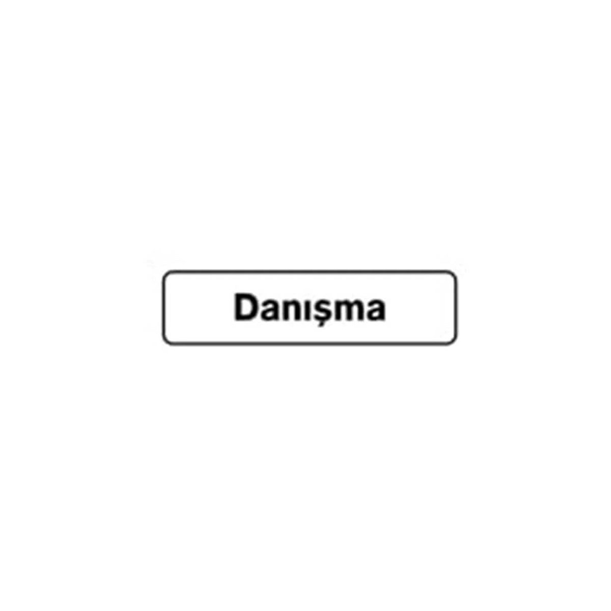 B1-225 Danışma 7,5x25 Cm resmi