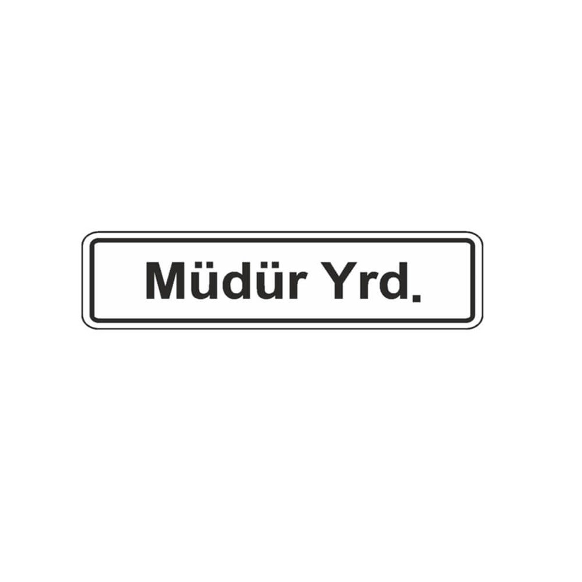 İnter Pano 7X25 Müdür Yardımcısı kod 104 resmi