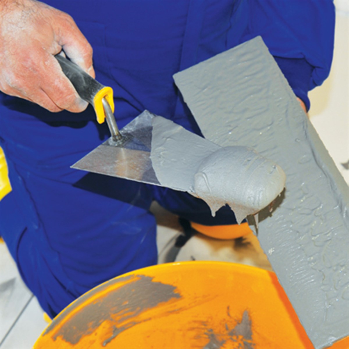 Dekor 370 Sıva Malası Plastik Saplı 18cm resmi