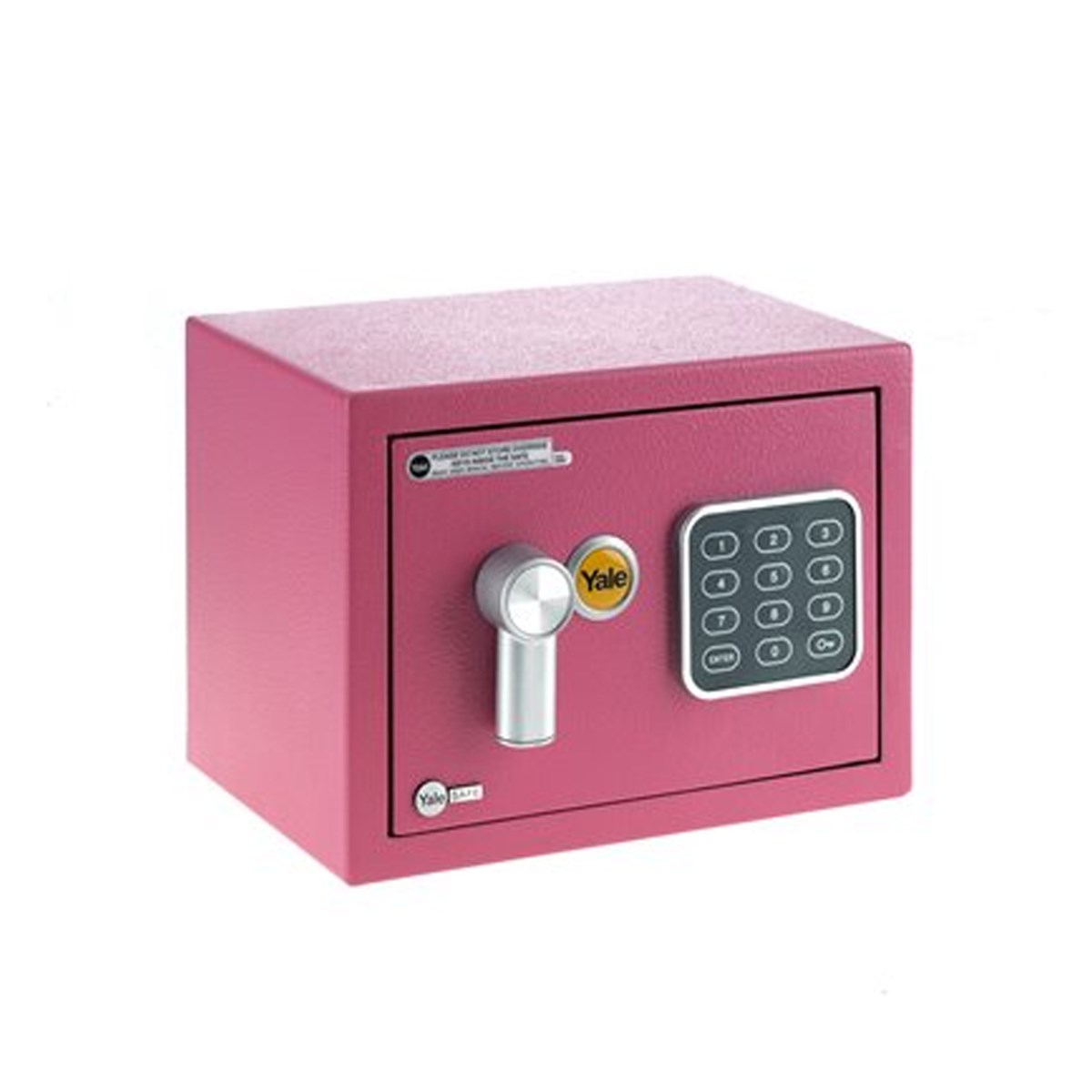 Yale Kollu Çelik Kasa Pembe Mini Boy 170x230x170Mm YSV/170/DB1/P resmi