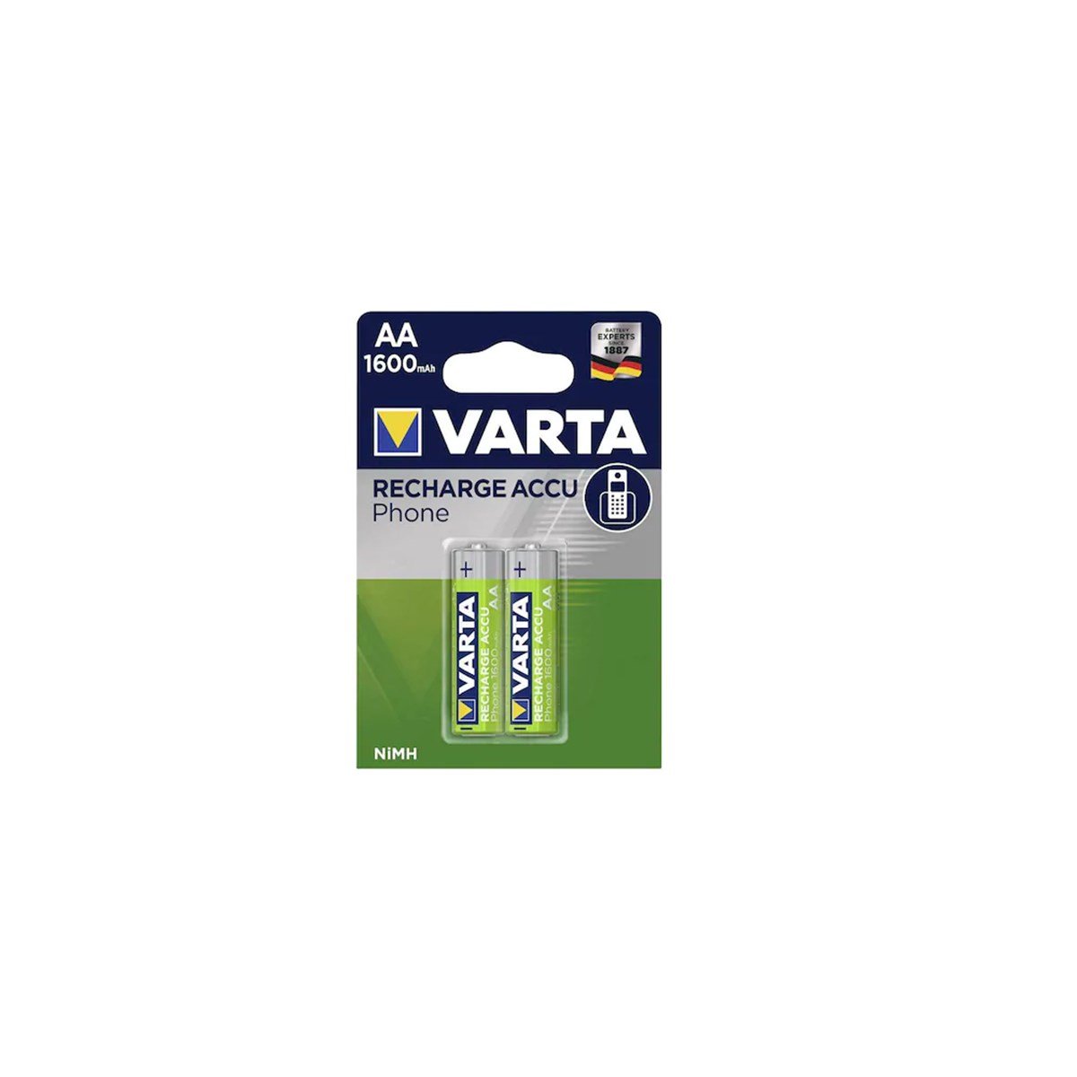 Varta Şarjlı Kalem Pil 2'Li 58399 AA resmi